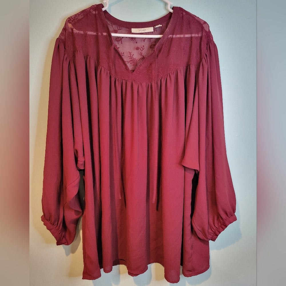 Sejour long sleeve Top Size Xl Womens